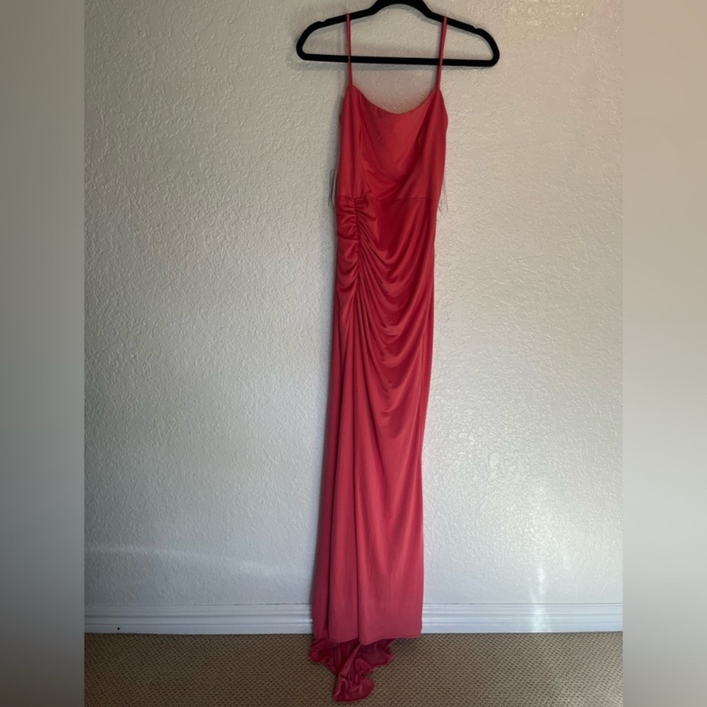 NWT KATIE MAY x REVOLVE Great Kate Coral Maxi
Gown Dress Size Medium